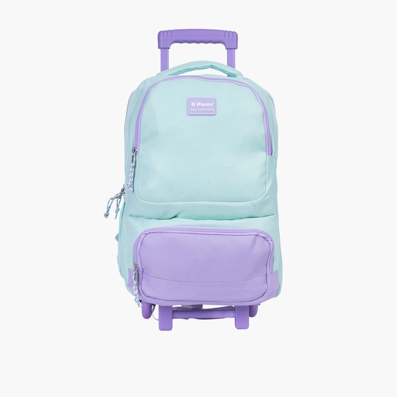 PAUSE Colourblock Trolley Bag for Kids - Image 1